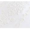 White Patterned Tablecloth Rectangular Waterproof Table Cloths Suitable for Wedding Birthday Party Table Adorn Anti Scald Easy To Maintain Table Mats