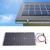 30W 18V Semi Flexible Solar Panels, High Efficiency Solar Cells for Marine Camping Ss