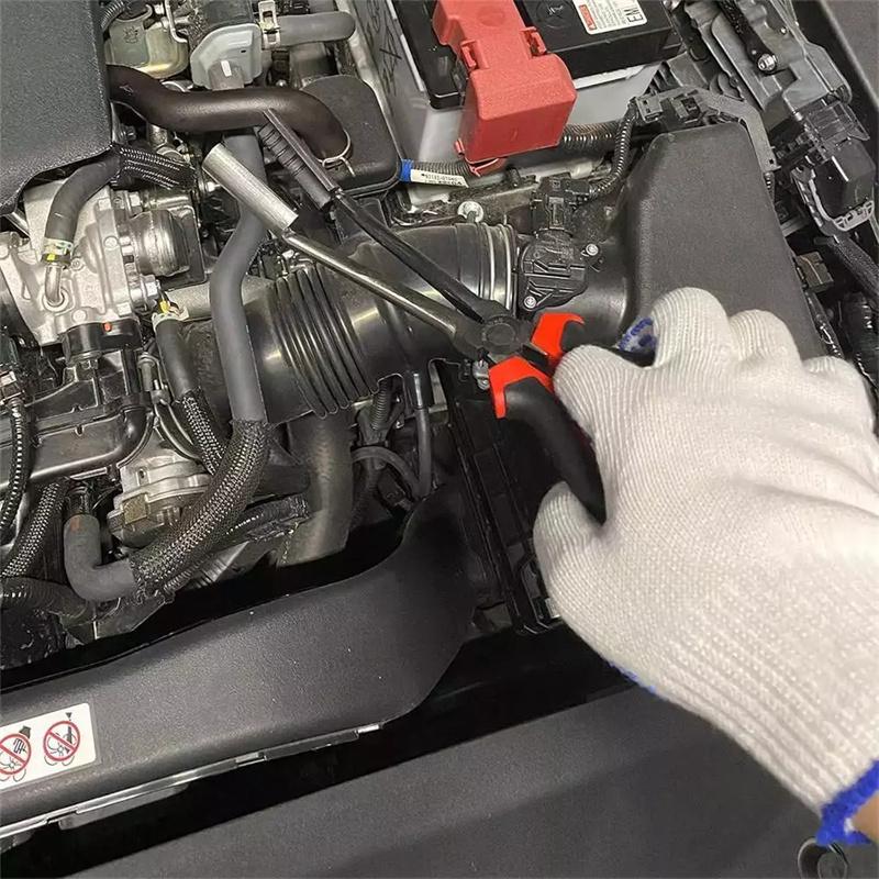 Car Spark Plug Wire Removal Pliers Tool High Voltage Cylinder Cable Removal Clamp Tool Spark Plug Boot Removal Hand Tools