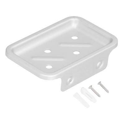 Aluminiowy uchwyt na mydło montowany na ścianie, kuchenna tacka na gąbki, półka pod prysznic, ociekacz, stojak do przechowywania do toalety
