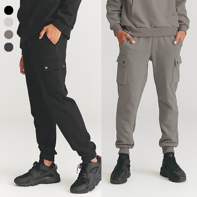 Men's Spring & Autumn European-American Casual Sports Terry Sweatpants