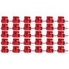 30Pcs Chicken Nipple Waterer Poultry Water Nipple Drinker Outdoor Accessories Red Head
