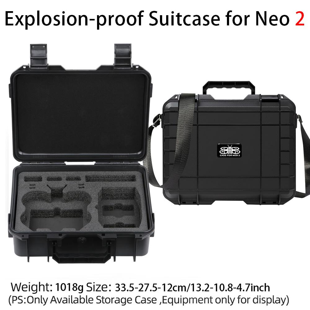 Goggles N3 case for DJI Neo 2 Bag Explosion-proof Carrying Box Anti-Shock Waterproof  for DJI Neo 2 Accessories