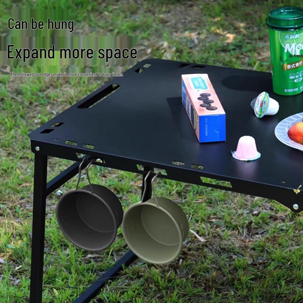 Portable Outdoor Tactical Folding Table for Camping and Picnics