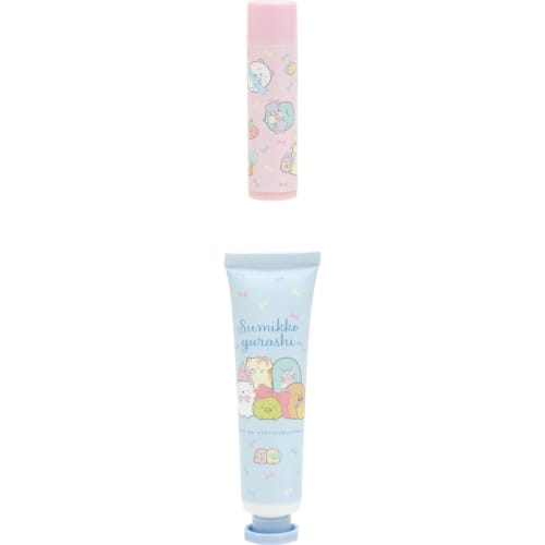 SAN-X Sumikko Gurashi Hand Cream & Lip Gift Honey Lemon & Soap Scent GS16703 Size: H12 X W8.5 X D3cm