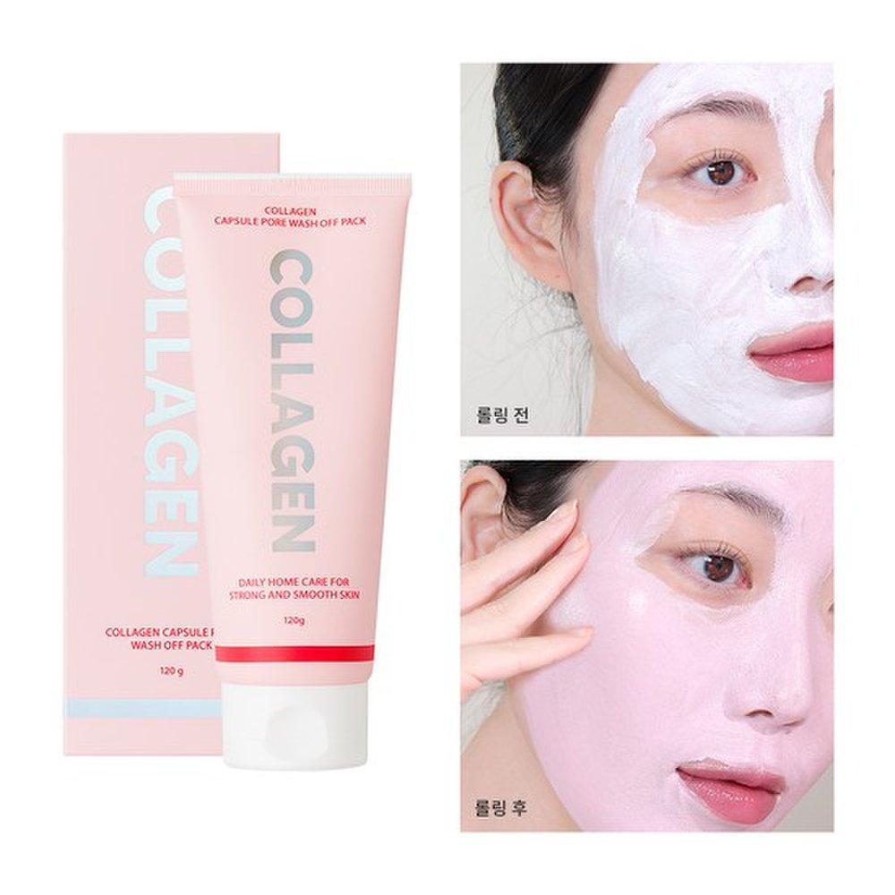 RIRE Collagen Capsule Pore Pack / Wash Off Pack 120g
