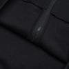 MLB Sweatshirts Unisex Black Hooded Moderate Cardigan 3ATRB0121-50BKS