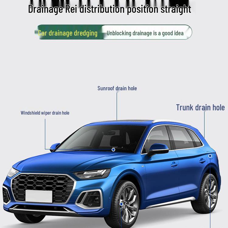 Nástroj na čištění odtoků střešního okna auta