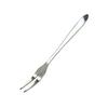 5 Pcs Stainless Steel Fruit Fork Two Tooth Dessert Fork Home Kitchen Supplies