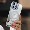 Mirror Magnetic Attraction Is Suitable for iPhone11ProMax Mobile Phone Case Apple 11 Hard Case Soft Edge 11 Mirror 11  Case