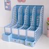 File Box Convenient Large Capacity Widely Used Ornamental Detachable Long Lasting Sturdy Stationery File Basket Storage Box for School