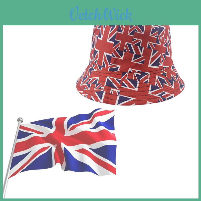 Large Union Jack Bucket Hat Perfect For Queen's Jubilee Celebrations