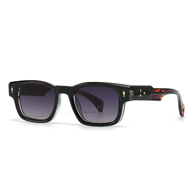 European And American  Trendyy Street Photography Retro Literary Sunglasses Modern Charm Ins Style Anti-Blue Light S