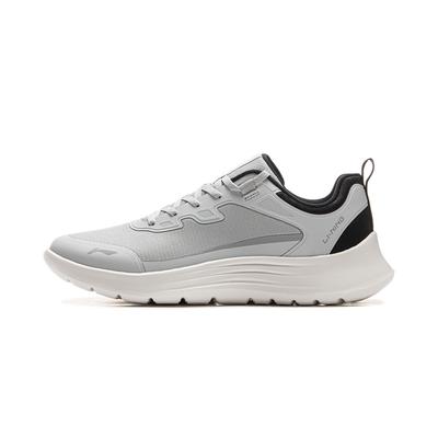 Li Ning Light Strings Cushioning Slip Resistant Abrasion Resistant Lightweight Low Top Casual Running Shoes Men's ARSU069-2