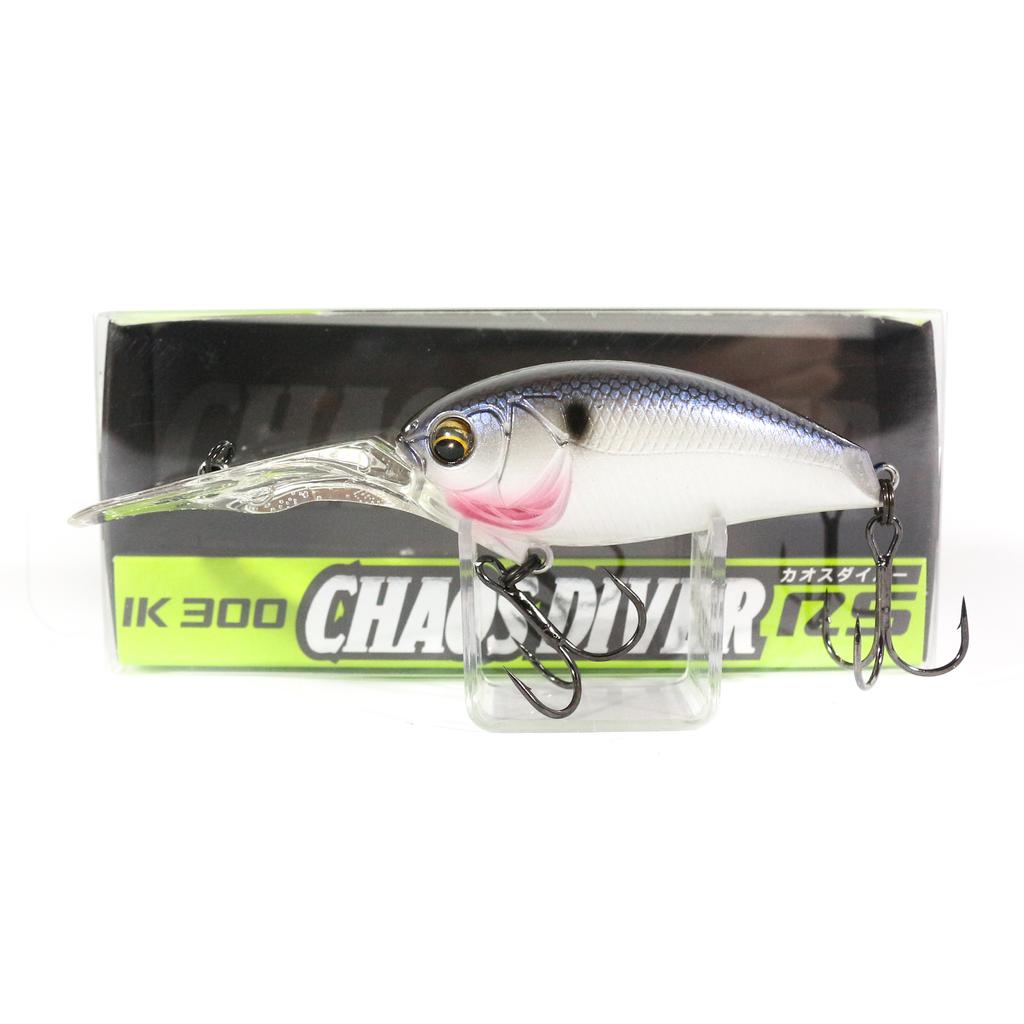 Leurre Imakatsu IK 300 RS Chaos Diver 3D – Flottant, 60mm, 17g, Pour Le Bass