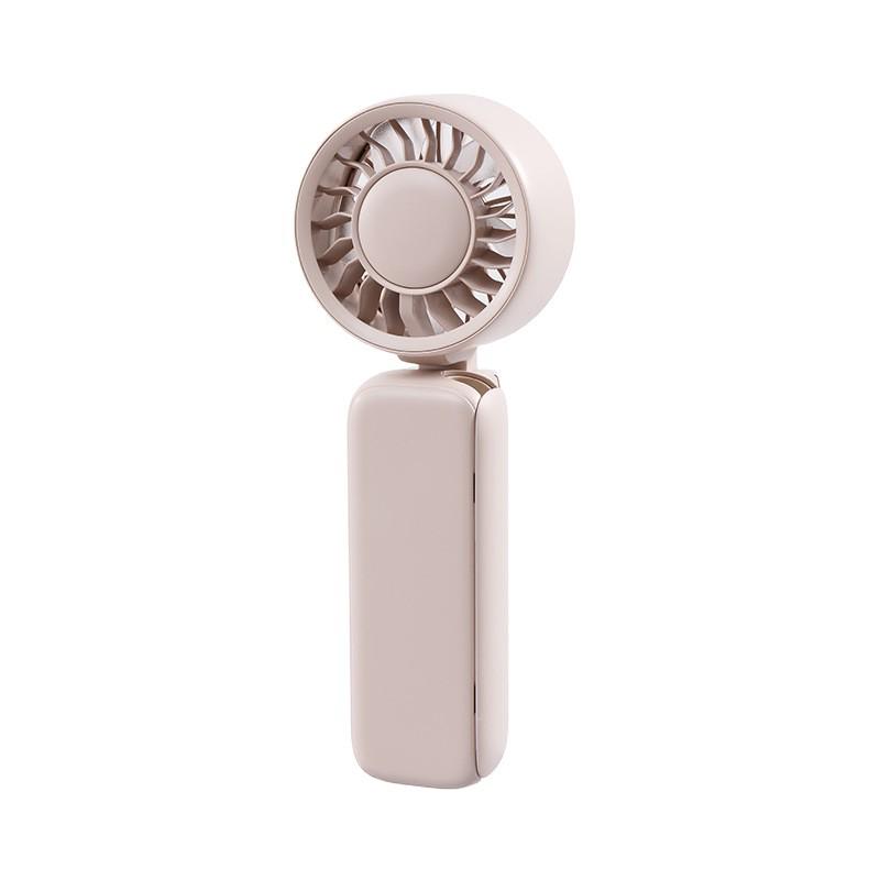 Compact Foldable Handheld & Clip-on Umbrella Fan: Mini Portable for Desktop & Outdoor Use