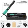 USB Rechargeable Wireless Soldering Iron 5V 15W/Portable Electric Soldering Kit With 3 Tips Fast Heating For DIY Repair