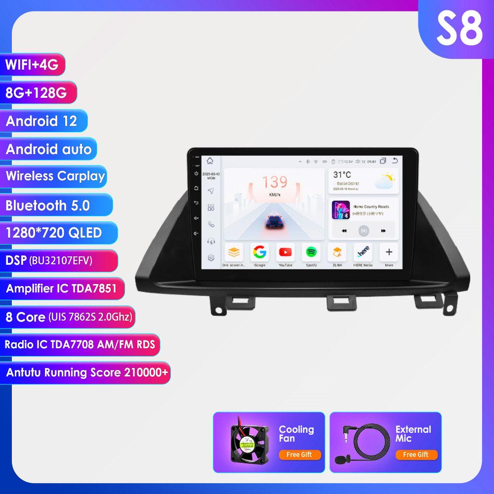 

Ossuret Интеллектуальный Carplay 4G-LTE 360Camera Carplay Android Автомагнитола Для Honda Odyssey 2005 - 2010 Автомобильный Мультимедийный Плеер WIFI GPS Авто Стерео RDS S8 8Core 8G 128G