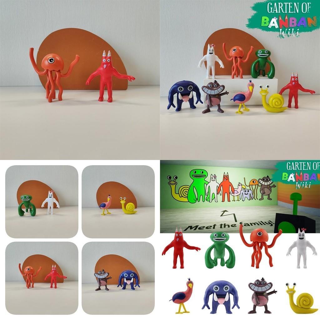 Colorful Garden Banban Pvc Figures Rainbow Monster Kindergarten Dolls