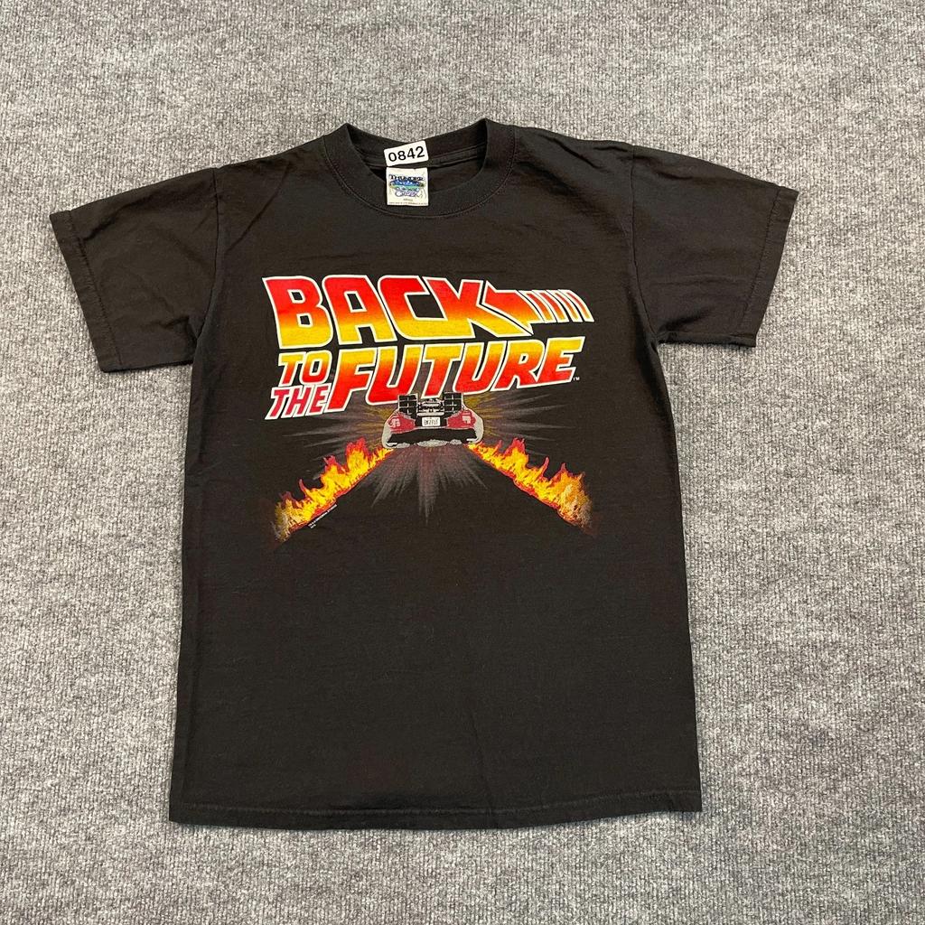 Vintage 2003 Back-To-The-Future Sci-Fi Movie Shirt Small 18x25 Black