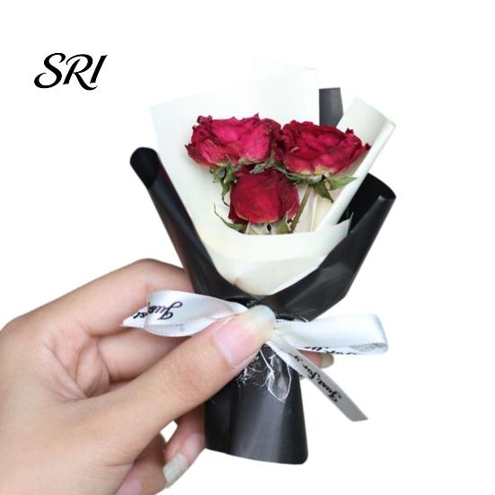 Space-saving Car Fragrance Artificial Flower Compact Design Deodorizer Romantic Roses Dried with Flowers Air Vent Freshener Auto Scent Diffuser Clip