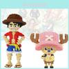 Giant Diamond Small Particle Puzzle Toy Building Blocks One Piece Luffy Chopper Pirate King Series Abs Material Cl Luffy Cl Chopper Anime