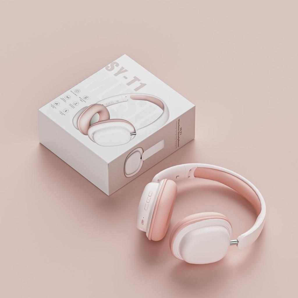 Wireless Bluetooth Gaming Headphones with Detachable Microphone
