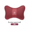 CQT1 Car Headrest Lumbar Support Kit Seat Cushion Neck Pillow Interior For Mercedes Benz AMG A C E S G Class W201 W210 W108 W204 W205