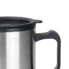 12V Car Heating Cup Large Capacity Leak Proof Steel Cigarette Lighter Heating Mug for Vehicles