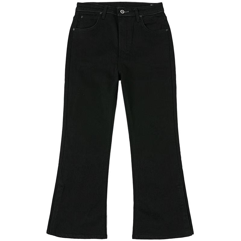 

Lee Women s 427 Black High-Waist Flare Wool Jeans 27