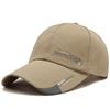 Men's Extended Brim Baseball Cap - Spring & Autumn Korean Style Outdoor Sun Protection Hat for Fishing & Travel