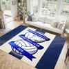 Birmingham City Design Crystal Velvet Carpet Cozy Non?Slip Printed Rug For Bedroom Living Room Entrance