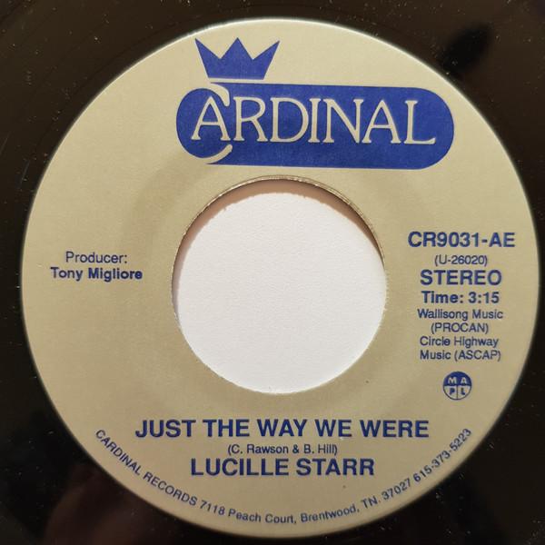 

7inch Record LUCILLE STARR Just The Way We Were Comme Nous E CR9031 CARDINAL 1989 USA Cana Pop Used