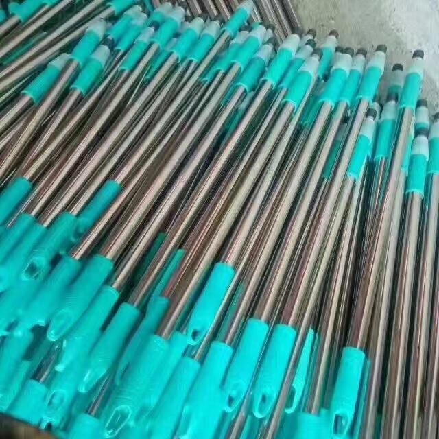 Telescopic Stainless Steel Car Wash Mop & Brush with Long Handle