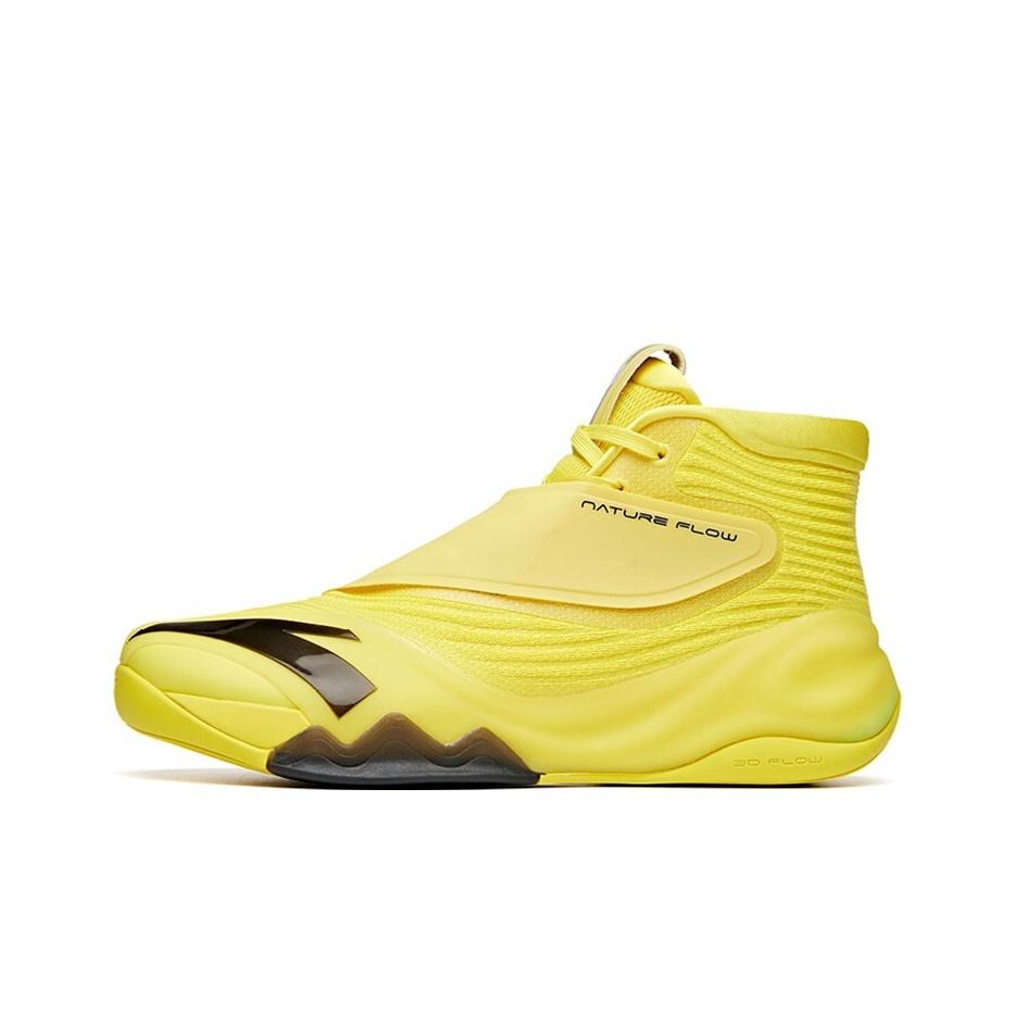 Anta KT6 Thompson Dragon Odolné Prodyšné Vysoké Basketbalové Boty Pánské Basketbalové Boty Žluté 112041101-10