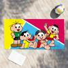 Cartoon T-Turma da Cute M-Monica-S Towel Soft Lightweight Anti-Sand Large Beach Towel Quick-Drying Bath Sports Family