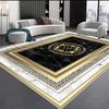 Nordic Golden Geometry Carpets for Living Room Home Bedroom Decoration Rug Luxury Parlor Study Decor Rugs Sofa Table Beside Mats
