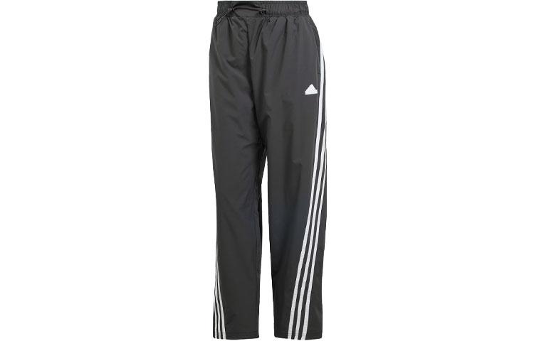 Adidas Future Icons 3 Stripes Woven Pants Vintage Knitted Sweatpants Women s Black IP1567 S