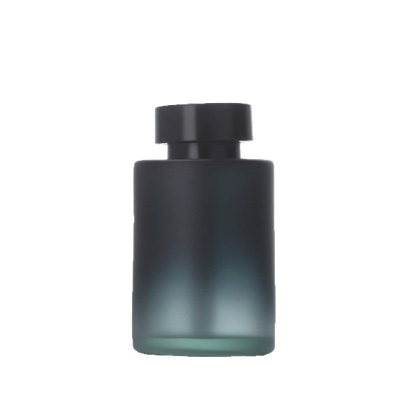 120ml Gradient Frosted Glass Aromatherapy Essential Oil Diffuser Bottle