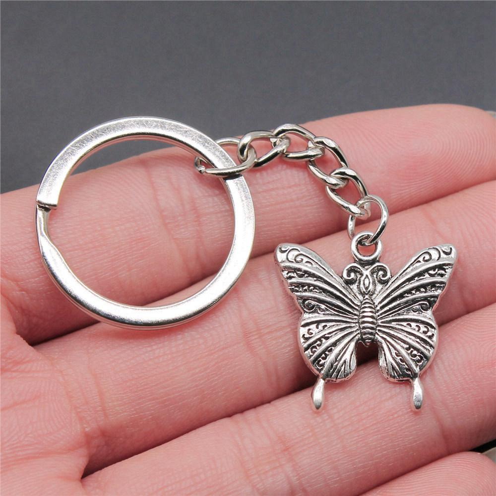 Bee Butterfly Garden Insect Keychain for Friends Hot Sale Modern Bridesmaid Gift Dainty Daily Use Accessory