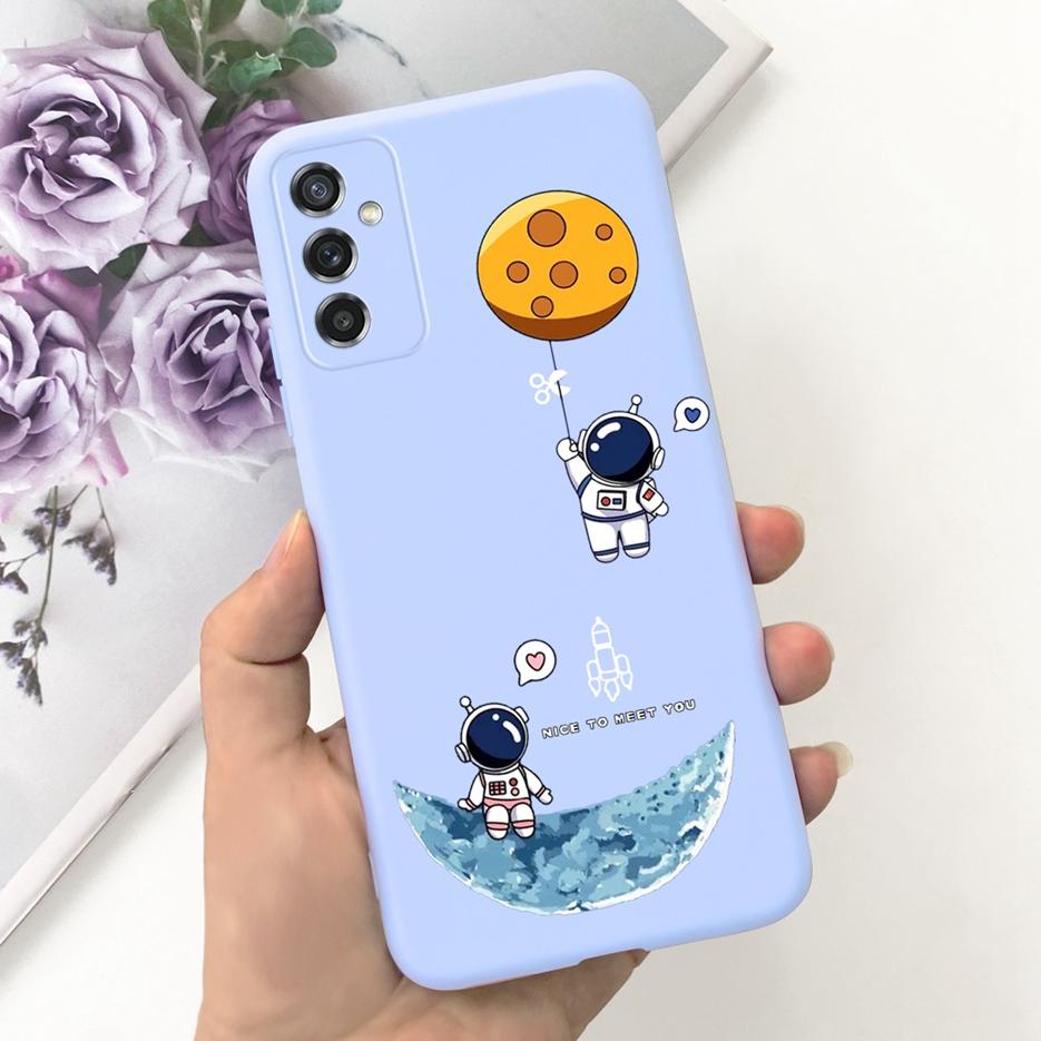 For Samsung Galaxy M52 5G Case SM-M526B Cute Dinosaur Cartoon Back Cover Soft Silicone Phone Case For Samsung M52 M 52 5G Fundas