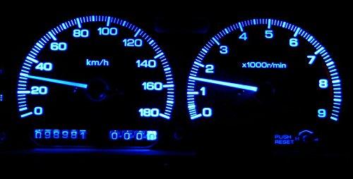 

Для автомобилей Toyota (проверьте детали на совместимость) Индикатор положения передачи на приборной панели Синий светодиод (T5x6) [Цвет] Роскошный синий сдвиг-T-LB-T5