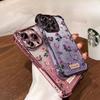 Rose Butterfly Suitable for Apple 16pro Spring and Summer Mobile Phone Case 15 Four Corners Anti-fall 14 Electroplating 13 Transparent Silicone X