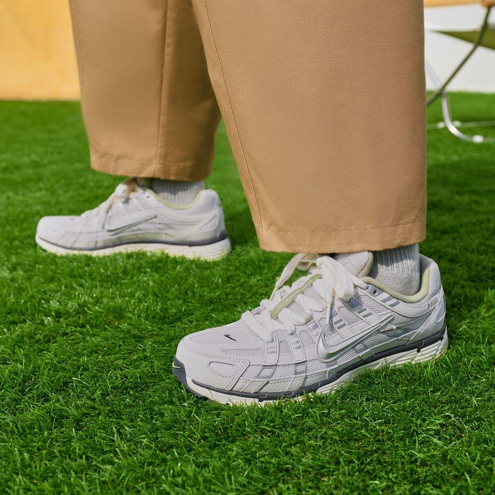 Мужские кроссовки для бега Nike P 6000 Низкие Light Silver Gray/Sail White/C 40