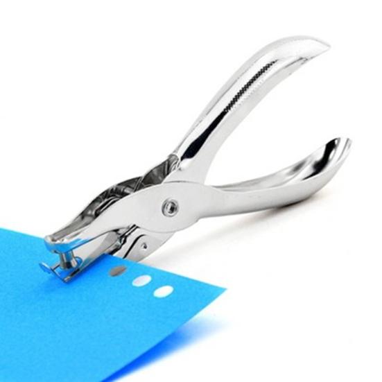 6mm Hole Puncher Single-hole Multifunctional Metal Hole Punch Pliers for Ticket