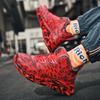 Winter velvet thickened cold-proof and warm cotton shoes lightweight outdoor new non-slip and wear-resistant large-size casual trendy shoes