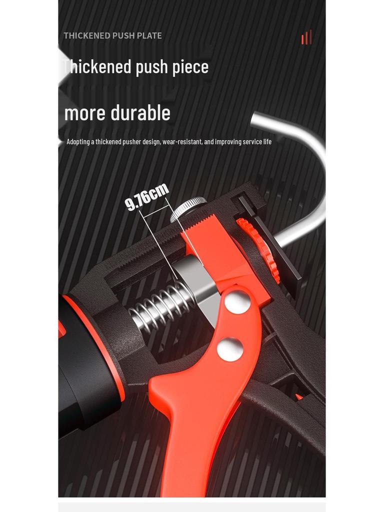Automatic Glass Sealant Gun with Labor-Saving Pressing & Glue Cutting Features