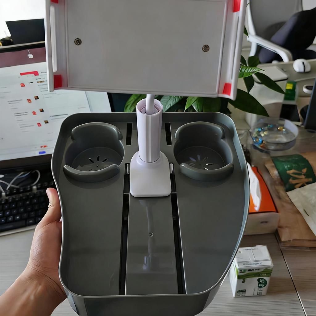 3-in-1 Pool and Hot Tub Holder with Cup Holder and Phone Stand, for Drinks, Tablet, Accessories