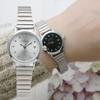 Luxury Branded Women Watches Simple Round Diamond Calendar Dial Ladies Quartz Watch Stainless Steel Strap Wristwatch Feminino