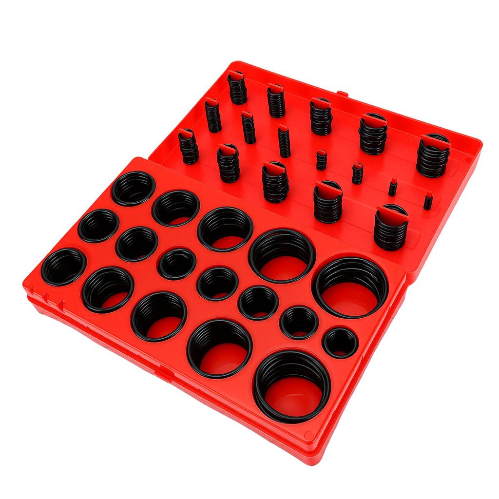 419PCS O Ring Kit Metric 32 Sizes 3 50mm Oil Proof Nitrile Rubber O Ring Washer Set for Automotive Hydraulic Plumbing